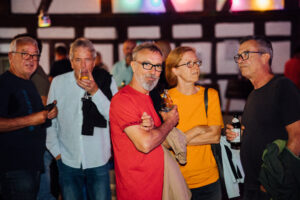 Besucher des Festivals