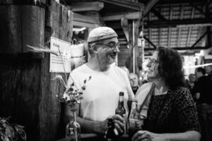 Besucher des Festivals