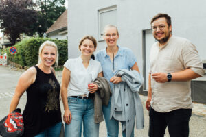 Besucher des Festivals