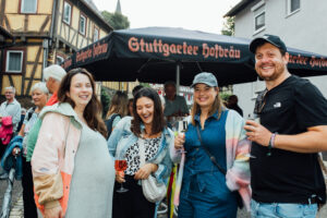 Besucher des Festivals