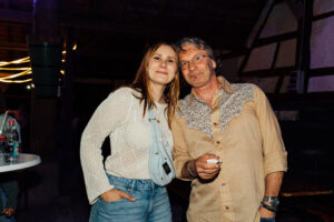 Besucher des Festivals