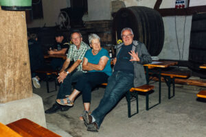 Besucher des Festivals