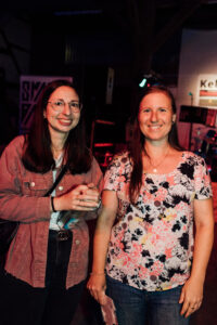 Besucher des Festivals