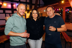 Besucher des Festivals