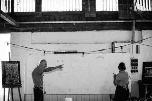 gemeinsam gemaltes Bild